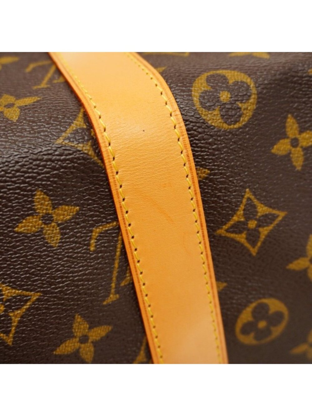 Louis Vuitton Boston Bag Monogram Keepall Bandouliere 55 Brown - Picture 8 of 10